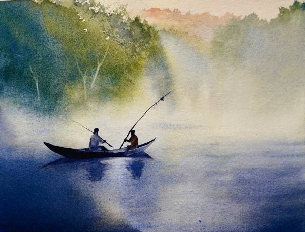 Misty Morning Catch