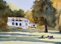 Quiet Hour at the Villa