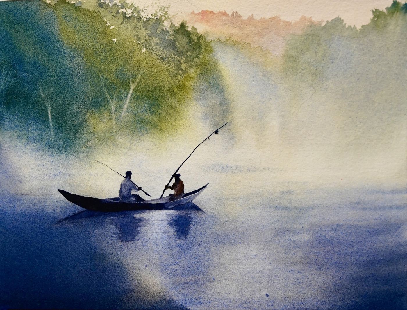 Misty Morning Catch