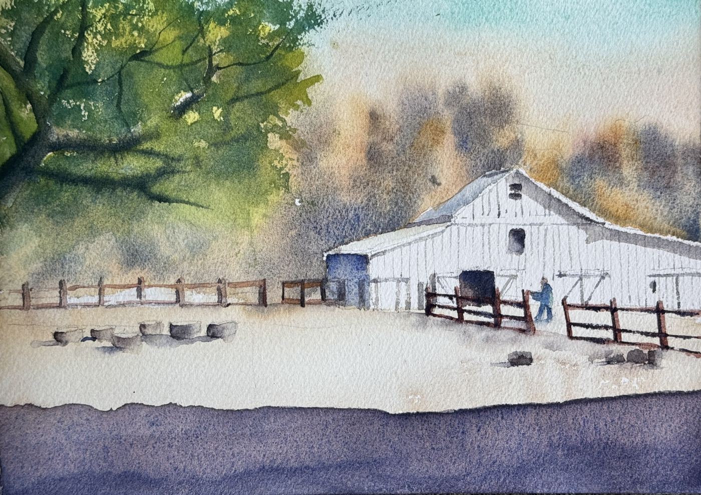 Morning Chores at the Farm