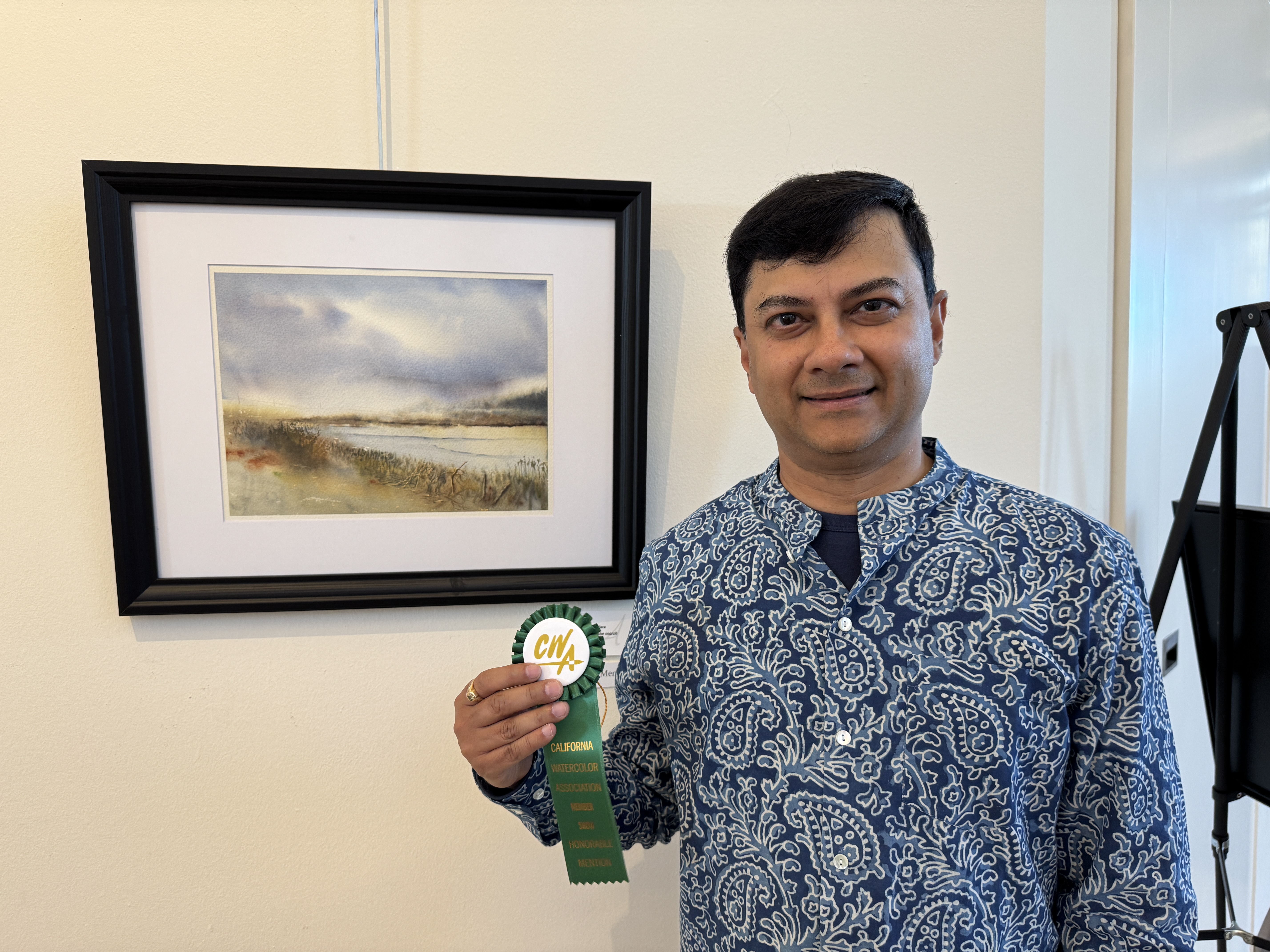 Jaladhi painting outdoors