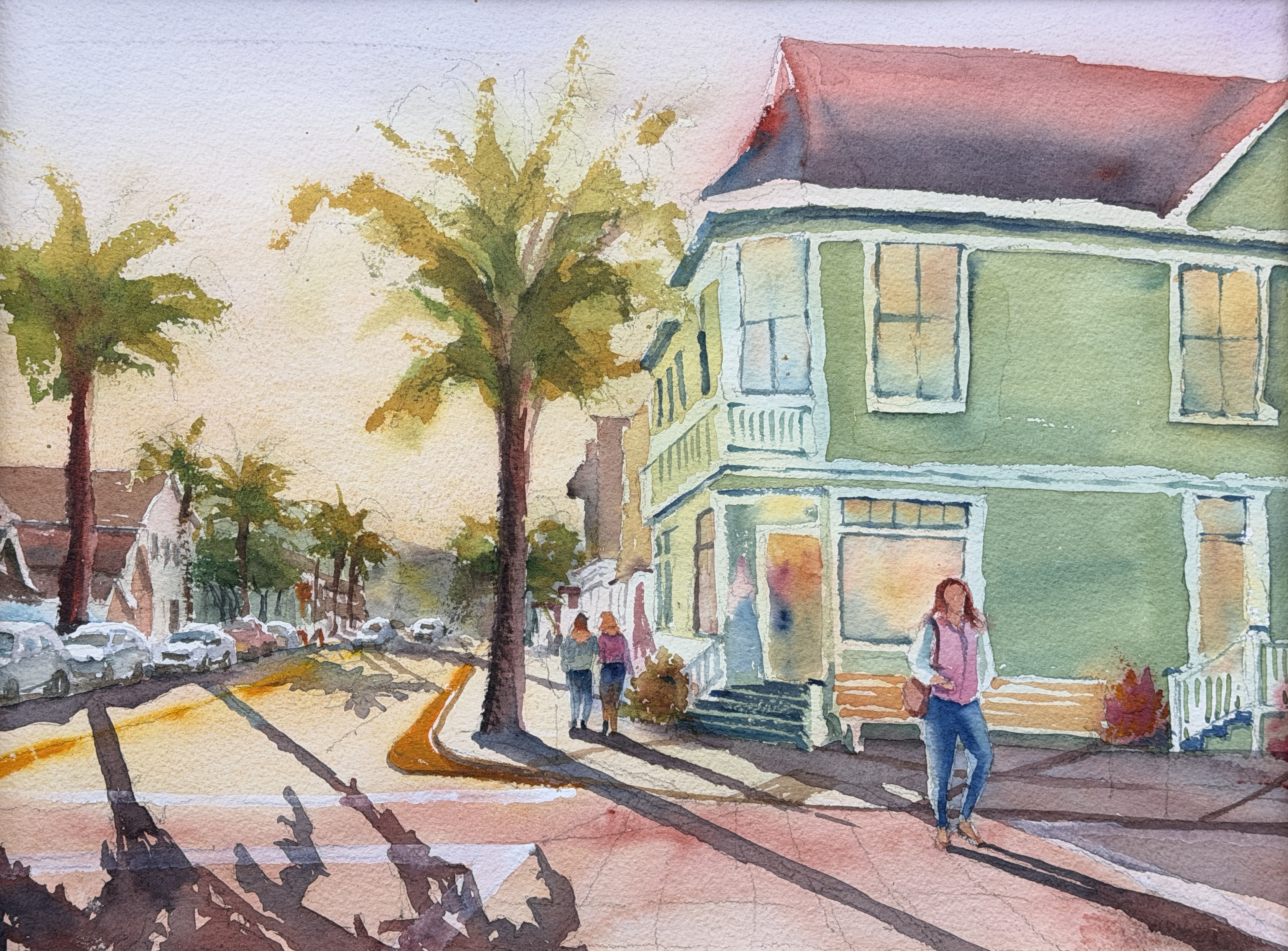 Chasing the evening light