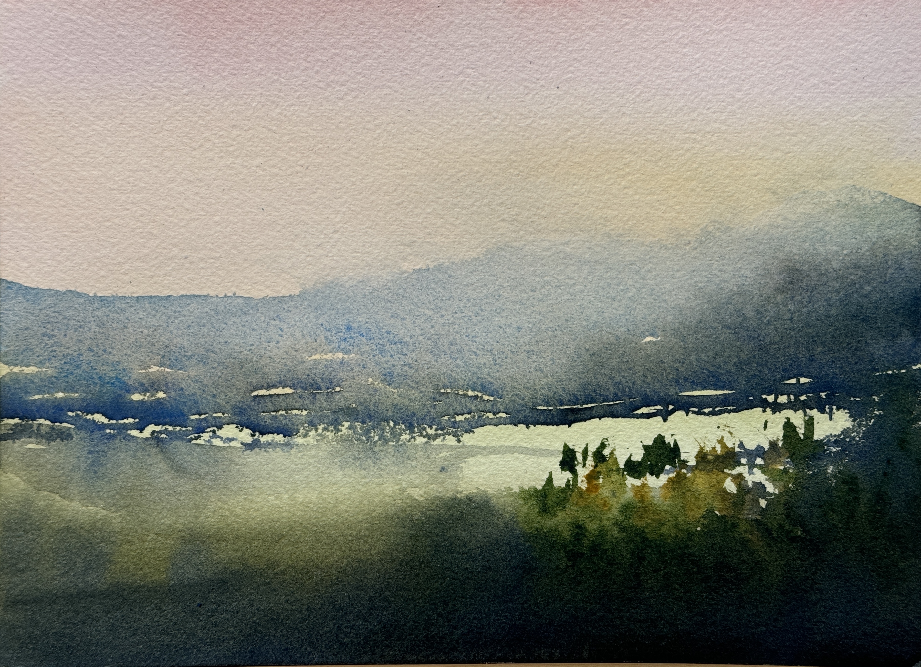 Drifting into the morning