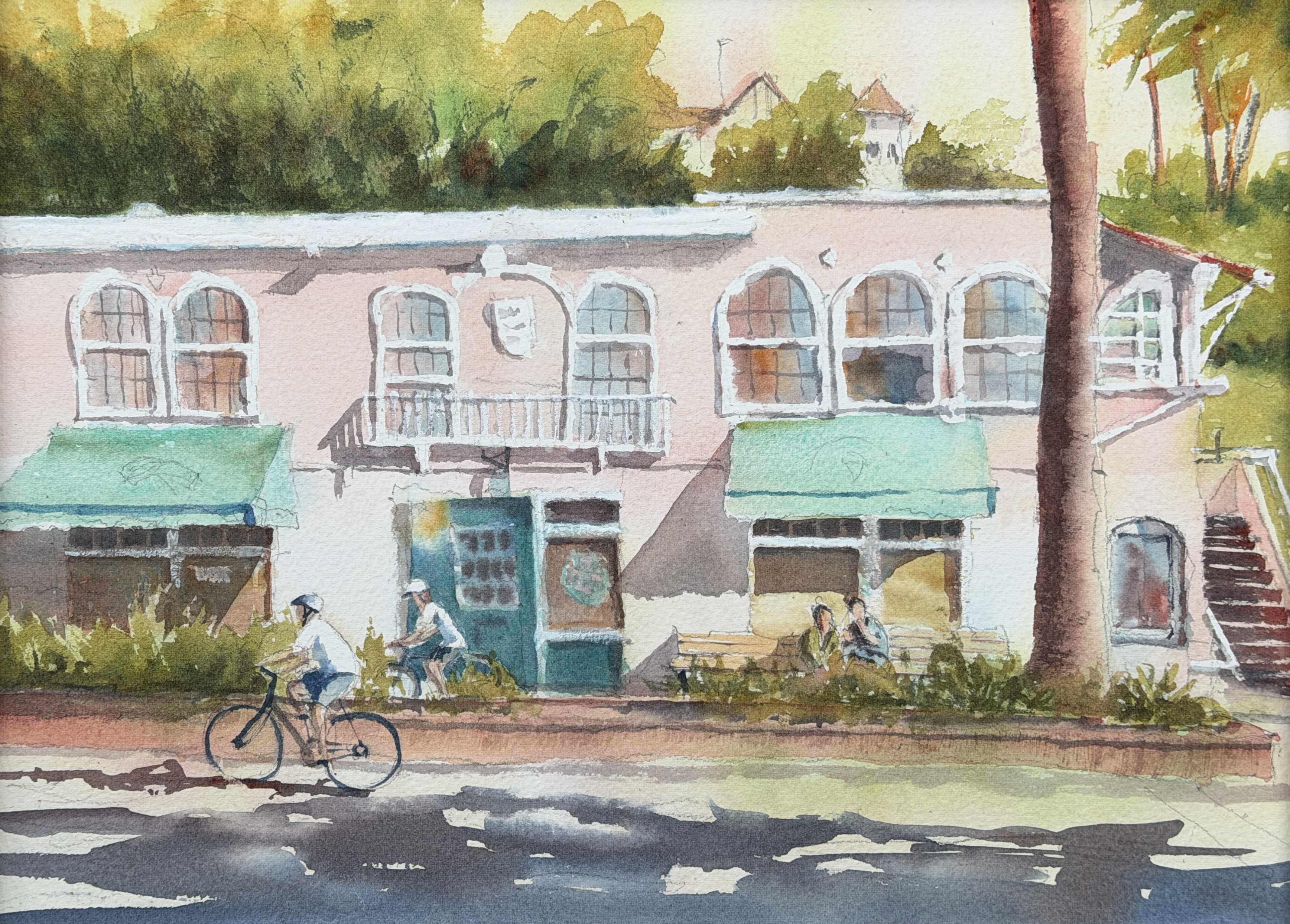 Evening ride in capitola