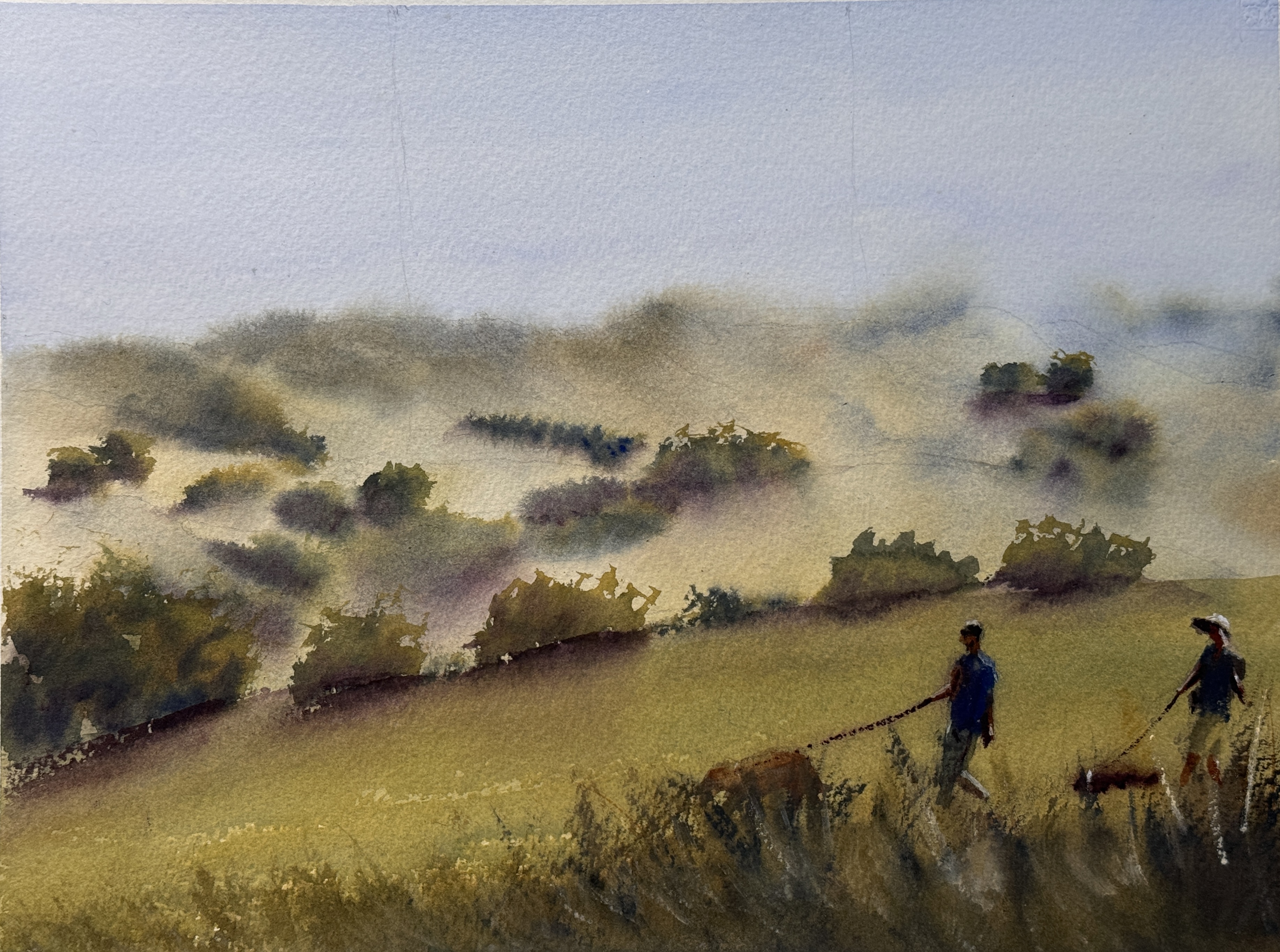 Into the haze side by side