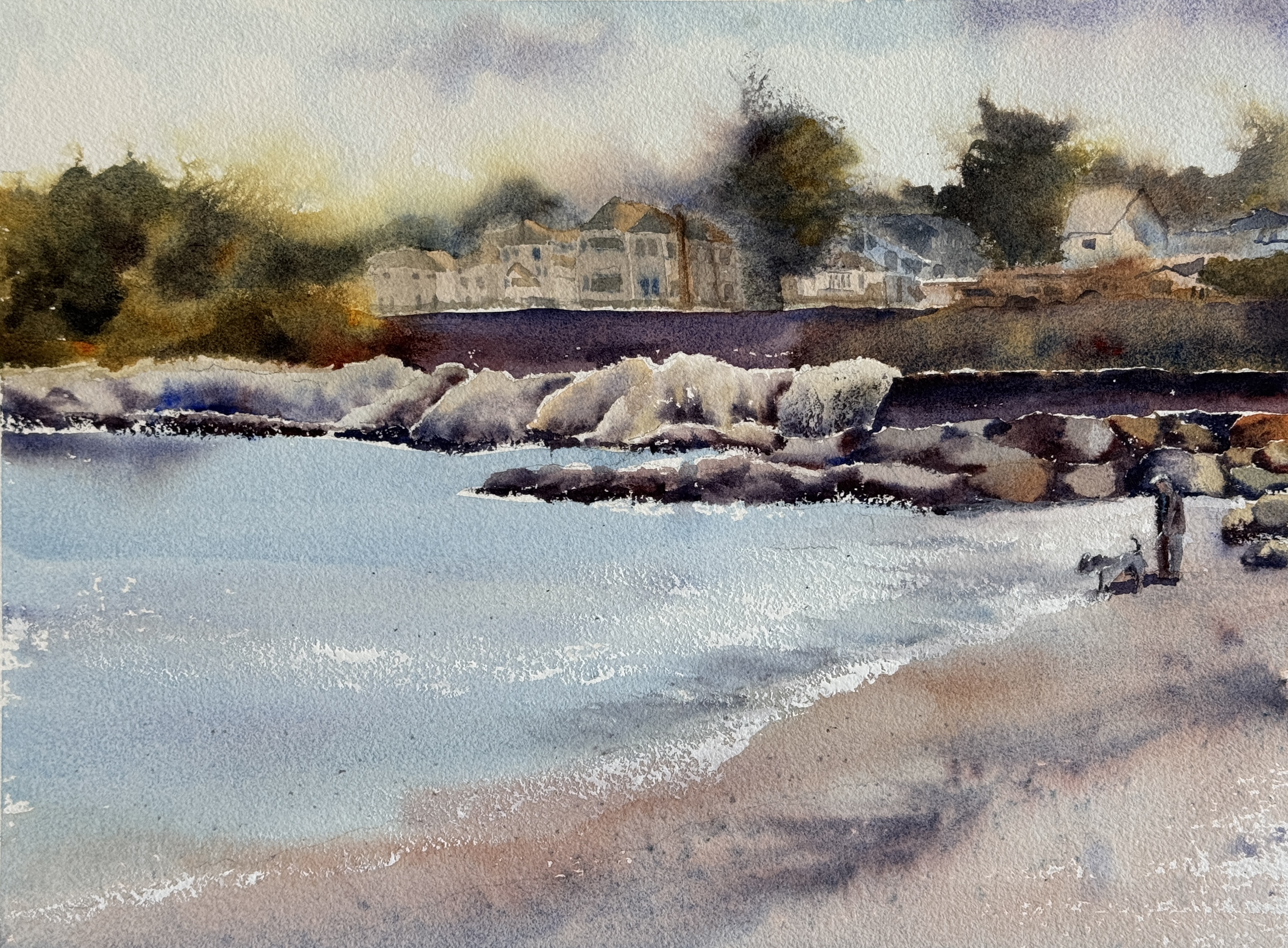 The sound of the tide