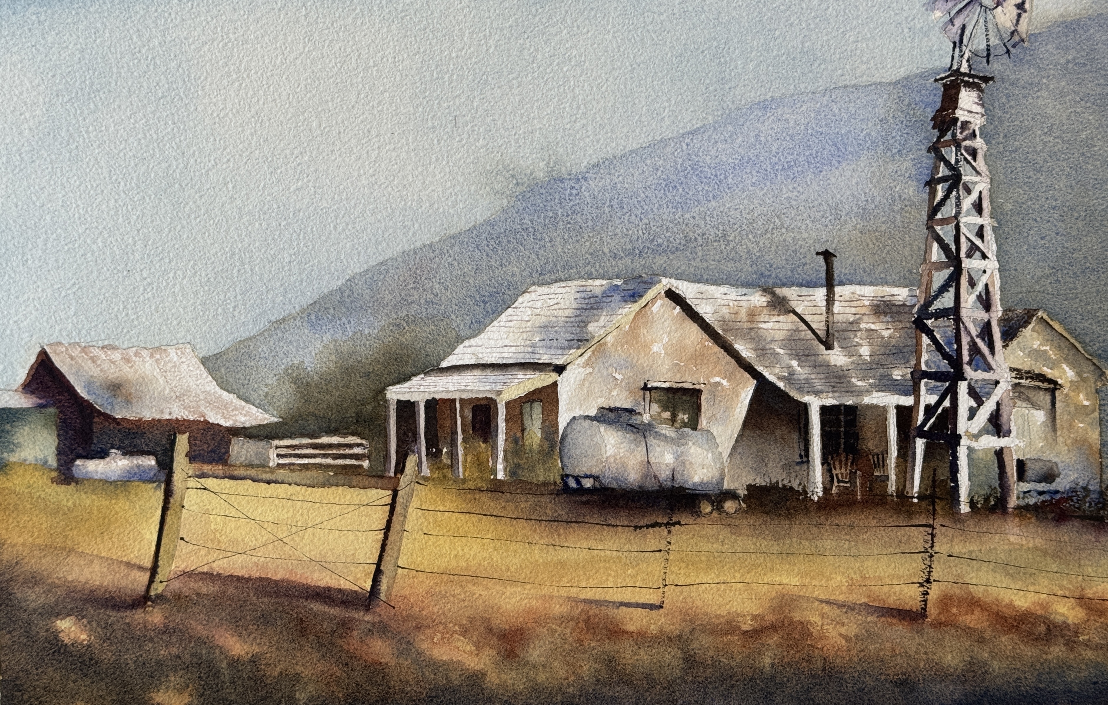 Where the fences lean